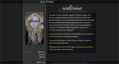 Desktop Screenshot of jessfortier.com